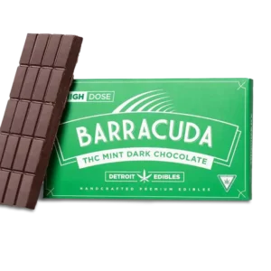 Mint Dark Chocolate Barracuda Bar 200mg