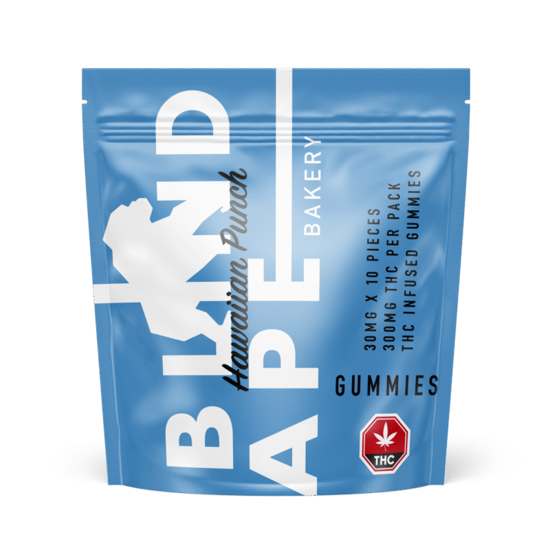 Blind Ape – Hawaiian Punch 300mg THC Gummies