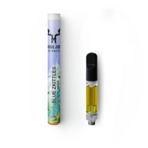 Moose Juice Extracts 1mL Cartridge – Blue Zkittles THC Distillate