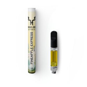 Moose Juice Extracts 1mL Cartridge – Pineapple Express THC Distillate