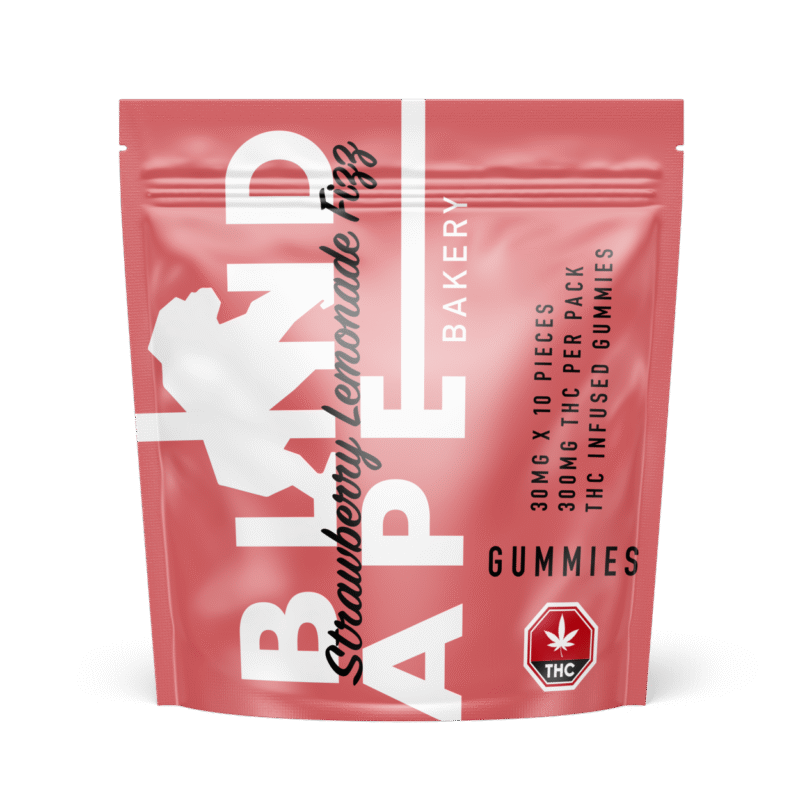 Blind Ape – Strawberry Lemonade 300mg THC Gummies